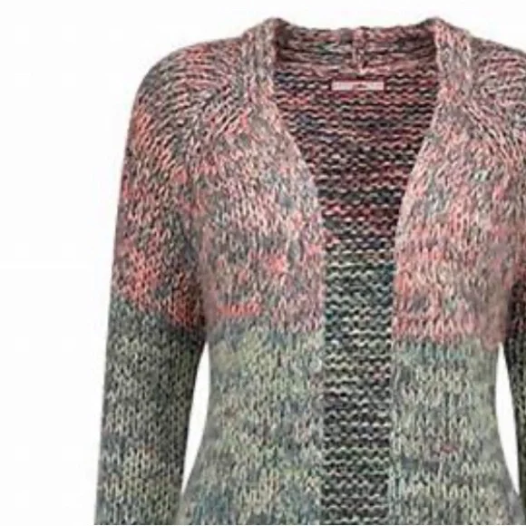 Joe Browns Rainbow Chunky Marl Cardigan 1X 2X 3X NEW - Picture 2 of 6